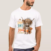 T-shirt Épice citrouille... (Devant)