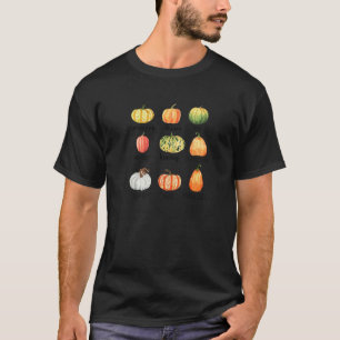 T-shirt Épice Citrouille Automne Portée de la pratique Pra