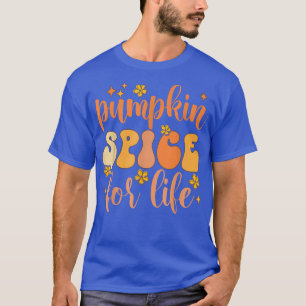 T-shirt Épice citrouille Pour Fleur de vie Style Vintage a