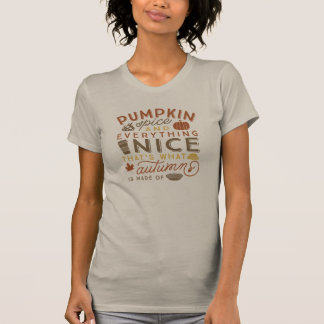 T-shirt Épice citrouille & Tout Nice Automne Automne Autom