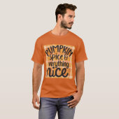 T-shirt Épice de citrouille 1 (Devant entier)