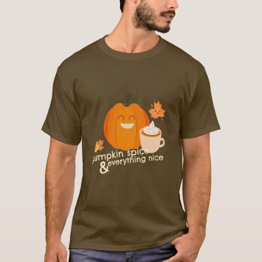 T-shirt Épices citrouilles et tout Nice (Devant)