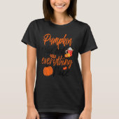 T-shirt Épices citrouilles Et Tout Nice Automne Vibes Tomb (Devant)