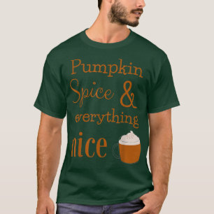 T-shirt Épices citrouilles et tout NiceBelle Automne Autom