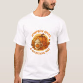 T-shirt Épices citrouilles & Tout Nice - Cosy T-Sh Automne (Devant)