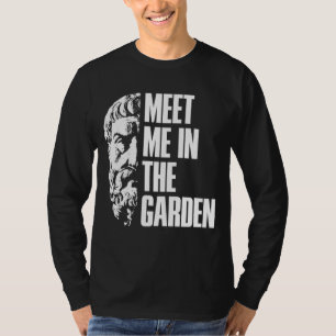 T-shirt Epicurus Me Rencontre Dans Le Jardin Hédoniste
