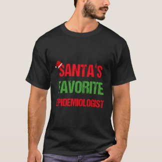 T-shirt Epidémiologiste Funny Pajama cadeau de Noël
