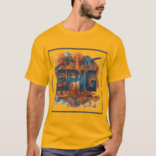 T-shirt Epig Futuristic Sci-Fi Titre du film Design - High