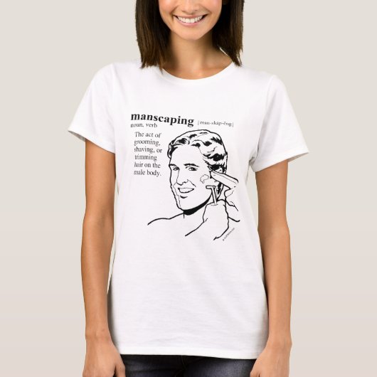 T-SHIRT ÉPILATION DU CORPS POUR HOMMES (Devant)