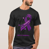 T-shirt Epilepsie Conscience Son combat est notre combat V (Devant)