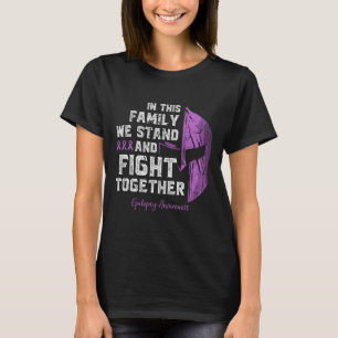 T-shirt Epilepsie Soutien familial Sensibilisation Sparte