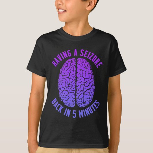 T-shirt Epilepsy Awareness Having Seizure Epileptic Warrio (Devant)