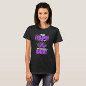 T-shirt Epilepsy Awareness I Beat Epilepsy And I Got Was T (Devant entier)