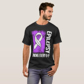 T-shirt Epilepsy Awareness Strong Every Day (Devant entier)
