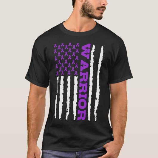 T-shirt Epilepsy Awareness Warrior  (Devant)