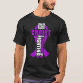 T-shirt Epilepsy Christian I Can Do All Things Through Chr (Devant)
