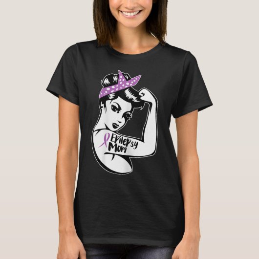 T-shirt Epilepsy Support - Epileptic Awareness Epilepsy Mo (Devant)