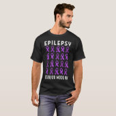 T-shirt Epilepsy Warrior Mode On (Devant entier)