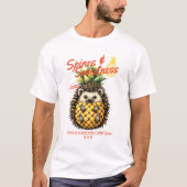 T-SHIRT ÉPINETTES ET ANANAS EN TÊTE DOUCE (Devant)