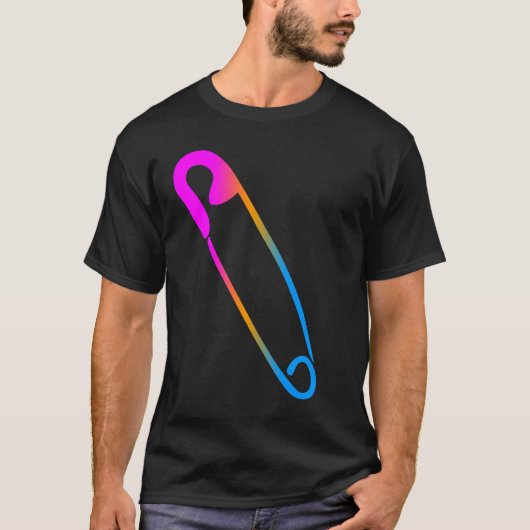 T-SHIRT ÉPINGLE DE SÉCURITÉ COREY TIGER 80'S (Devant)
