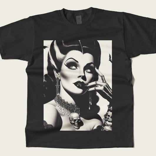 T-shirt Épingle Goth vintage