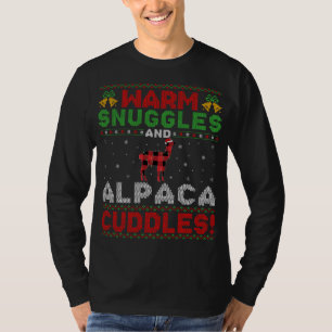 T-shirt Épingles Chaudes Et Boudins D'Alpaga Épais Alpaca