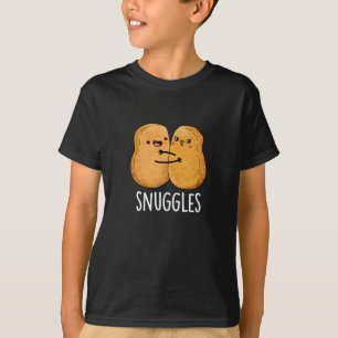 T-shirt Épingles Funny Nugget Couple Pun Dark BG