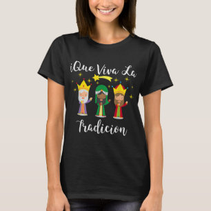 T-shirt Epiphanie Jour Trois Hommes Sages Los Reyes Magos