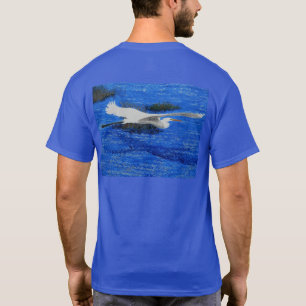 T-shirt Épis blanc neigeux