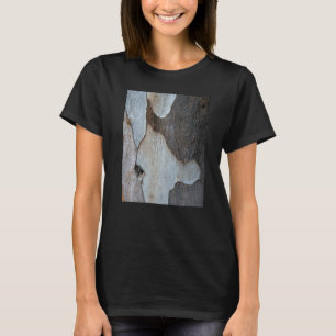 T-shirt Éplucher L'Écorce D'Un Eucalyptus Gum Tree Photogr