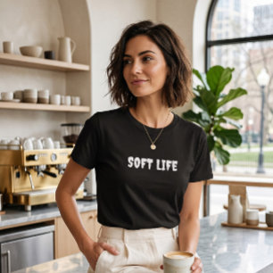 T-Shirt Époque de Vie Douce Minimaliste