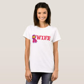 T-shirt Épouse #1 (Devant entier)