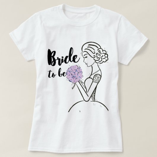 T-shirt Épouse à être (Design devant)