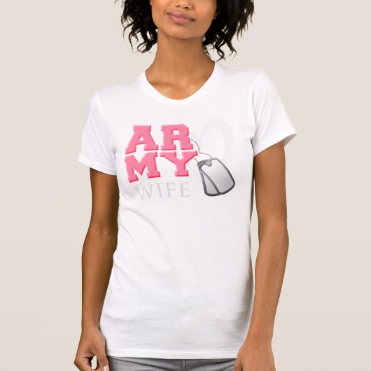 T-shirt épouse AR-MY (Devant)
