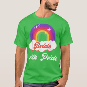 T-shirt Épouse avec Mariage lesbien Pride