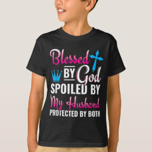 T-shirt Épouse chrétienne Jésus bénit Dieu