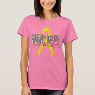 T-shirt Épouse d'armée la force derrière la force