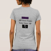 T-shirt Épouse d'un vétéran 1 du Vietnam (Dos)