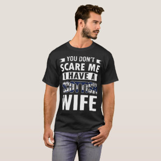 T-shirt Épouse écossaise