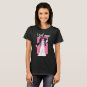 T-shirt Épouse Mari - Mariage (Devant entier)