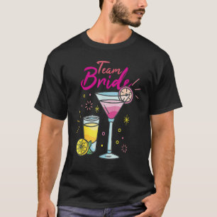 T-shirt Épouse Mariage de l'équipe pour être bachelorette