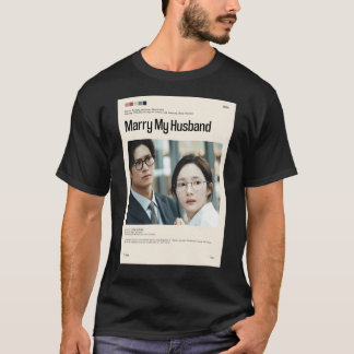 T-shirt Épouse Mon Mari, Minimaliste Kdrama (2024)
