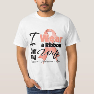T-shirt Épouse - ruban utérin de Cancer