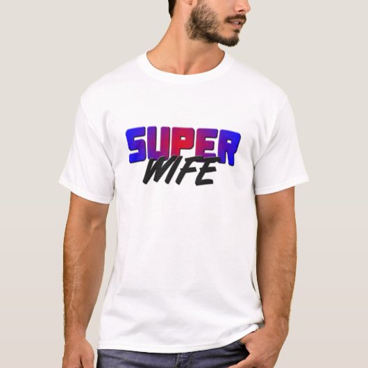 T-shirt Épouse superbe (Devant)