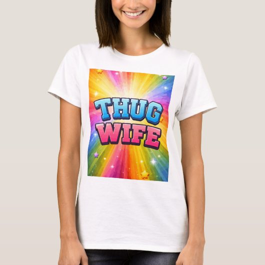 T-shirt Épouse Voyou (Devant)