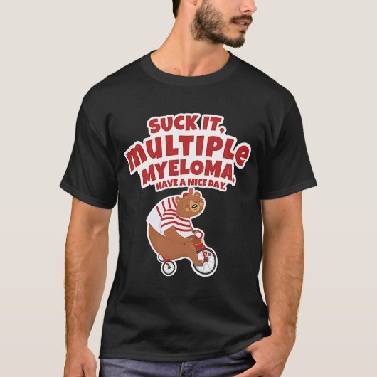 T-shirt Épouser L'Ours Myelomène Multiples (Devant)