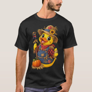 T-shirt Épouvantail Canard en Caoutchouc Édition Vintage