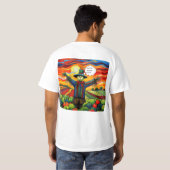 T-shirt Épouvantail Emploi (Dos entier)