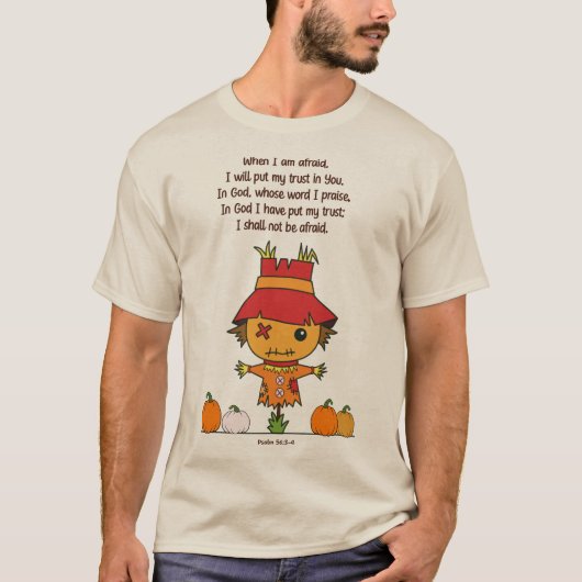 T-shirt Épouvante Quand j'ai peur (Devant)