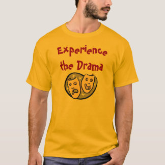 T-shirt Éprouvez le drame avec KBP dessus de retour